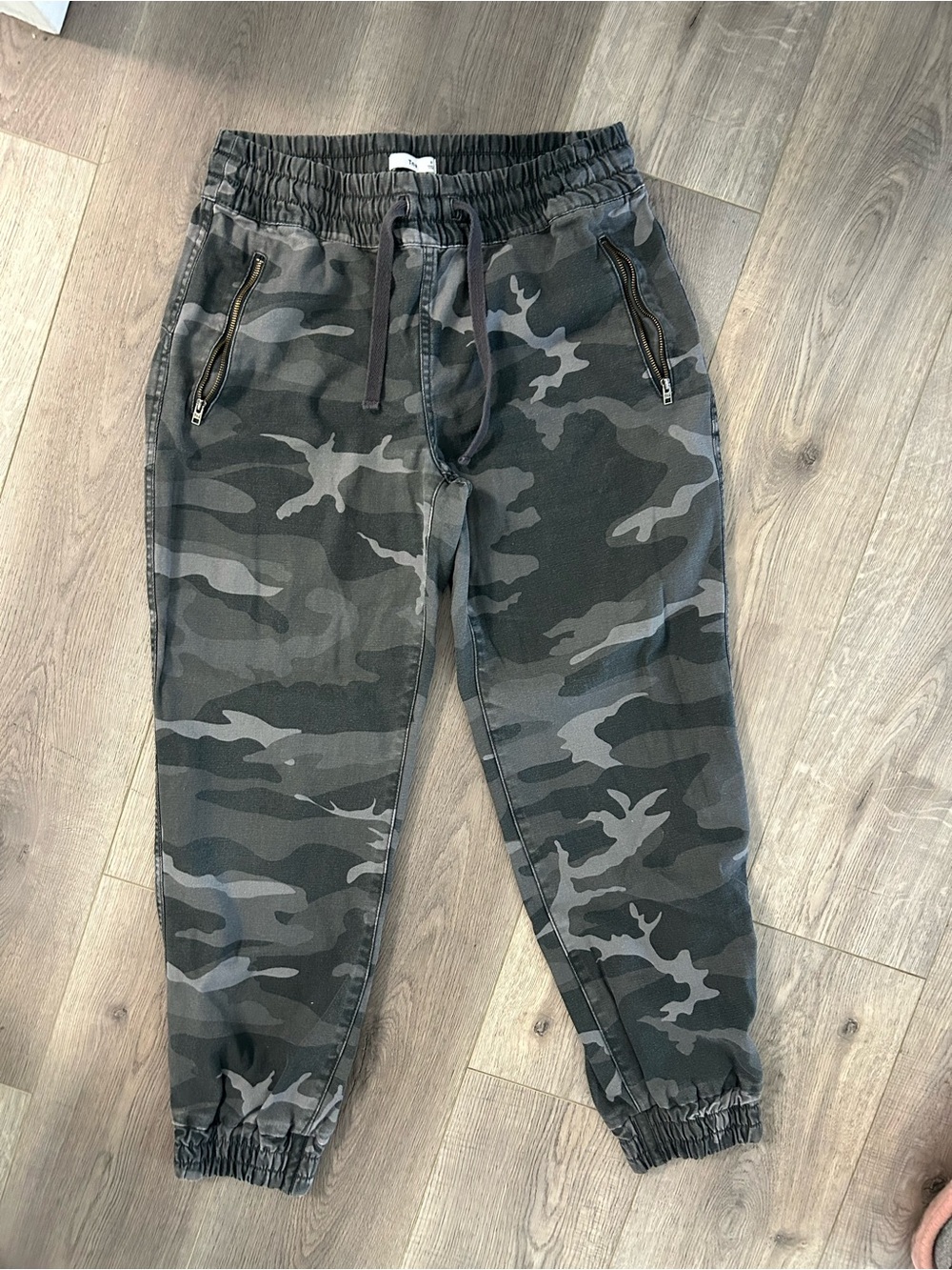 TNA Camo Joggers - Black & Gray